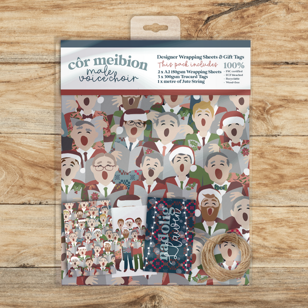 Côr Meibion Wrapping Paper