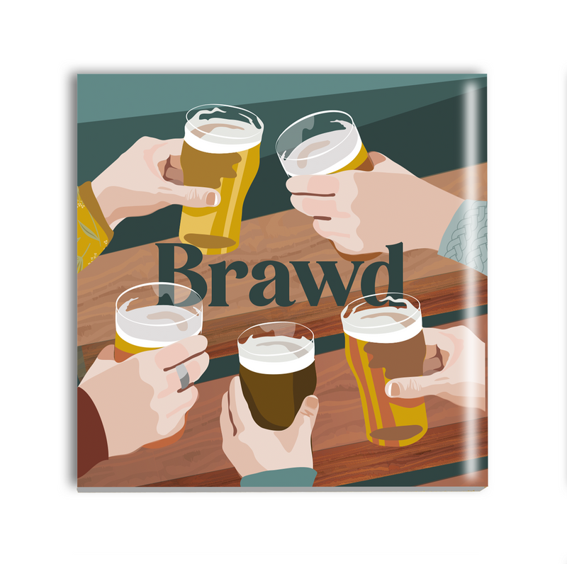 Brawd / Brother Coaster