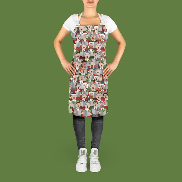 Côr Meibion Apron 100% Cotton with adjustable D ring