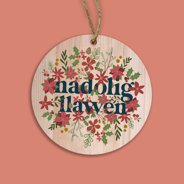 Nadolig Bouquet Gift Decoration