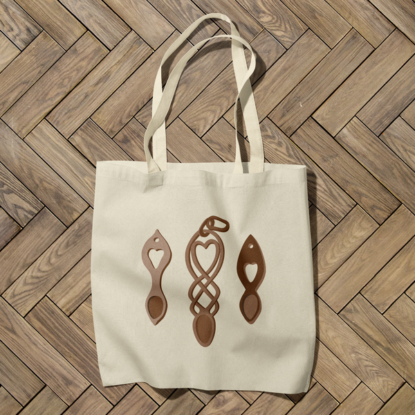 Lovespoons Tote gift bag